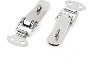 UXCELL sourcingmap cas Boites Coffres de serrage en acier à ressort de Loquet à bascule 2pcs