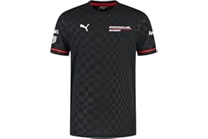 PUMA Porsche Motorsport Herren Team T-Shirt - Schwarz