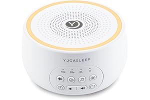 ‎YOGASLEEP Yogasleep Dreamcenter White Noise Machine mit 26 beruhigenden Geräuschen, mehrfarbigem Nachtlicht, Sleep-Timer, Geräuschunterdrückung für Privatsphäre, Einschlafhilfe für Erwachsene und Babys