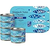 by Amazon Tonno in pezzi al naturale, 145g, Confezione da 6