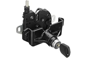 AUTOXBERT Juego de pestillo y cerradura de capó con 2 llaves para Ford Transit MK7 2006-2018 4887422 1476762 6C1A-16D748-AB 8T1A-16700-AA