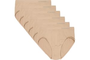 Channo Bragas Clásicas Básicas Mujer de Licra sin Costuras Efecto Invisible Midi Altas Color Liso