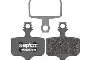 epic Disc Brake Pads for SRAM Rival, RED, Apex, Force, Level T/TL/TLM, XX Brakes | Organic, Semi-Metallic, Sintered, Ceramic, E-Bike Options | Quiet, Durable, High-Performance | 1 Set