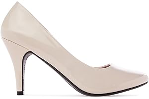 Andrés Machado - Buty damskie na wysokich obcasach - Cienkie obcasy - AM422 - Styl retro - Małe, średnie i duże rozmiary - Bez sznurówek - Miękkie obcasy - Rozmiary od 32 do 46 EU