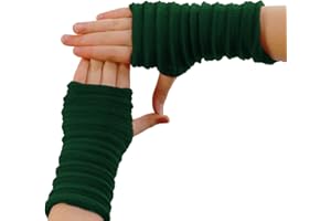 Anna Falcke Wristee®, Kids fingerless gloves | thermal unisex junior hand warmer with thumbhole (7-11yrs)