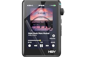 HiBy R3 II odtwarzacz mp3 z Bluetooth 5.1 MQA DSD PCM obsługuje Tidal Qobuz Hi Res audio 4,4 mmBAL 2 TB rozszerzona pamięć (wersja 2025)