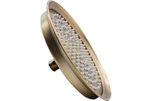 Antique Fixed Shower Head, 228mm Round Rain Shower Head Suitable for Bathroom Shower High Pressure Rainfall Showerhead - GETSHOWERSET