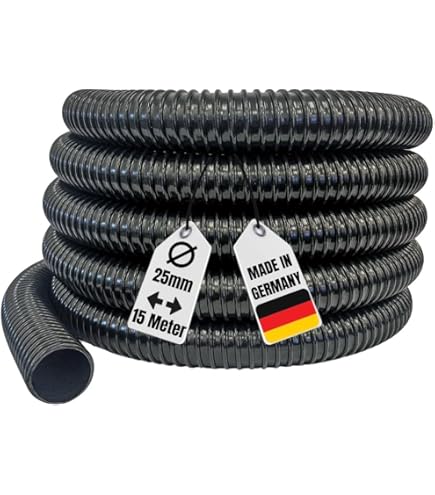 HeRo24 25 mm x 20 meter spiraalslang voor vijvers
