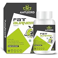 Amyleord Fat Burner Tablet Enriched With Green Coffee Been Extract, Grape Seeds, Garcinia Cambogia Green Tea Extract & L…