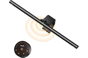 Quntis 52cm Radar Monitor Lampa Bar rörelsesensor Auto Dimning, 100LED