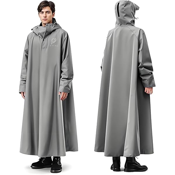 【25AW】RAINMAKER NO COLLAR LONG JACKET Buy Tubination Men's Women's Windcheater Rain Jacket Without Cap