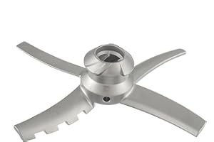 CDDCWZ Lama di Ricambio Compatibile con Macchina per Gelato Ninja Creami Serie NC500, Lama di Miscelazione in Acciaio Inossidabile di Ricambio per Ninja Creami NC500C NC501 NC501C CN501CO NC501H