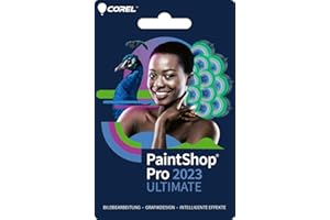 Corel PaintShop Pro 2023 ULTIMATE / Deutsch / 1-PC / Dauerlizenz / Bildbearbeitung & Grafikdesign #PKC (Produkt-Key-Card)
