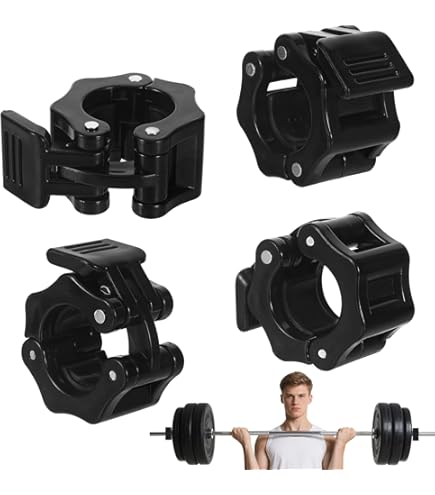 mizikuu 6 Stück Hantelverschlüsse, Hantelstangen Verschluss 30mm