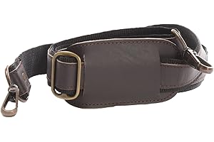 LECONI bandoulière cuir nylon bandoulière large pour sacs bandoulière réglable en longueur 4x115cm LEC-R1