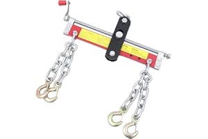 ieLsngai Grúa de Taller Motores 900 kg, posicionador equilibrador, posicionador de Motor, máquina de Equilibrio de Motor, grúa para Motor, grúa elevadora