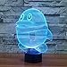 Produktbild Nette Pinguin-Illusion-Licht-LED-Nachtlichter, FZAI-Neuheit-Noten-Tabellen-Schreibtisch-Lampen-Ausgangsdekoration 7 Farben-einzigartige Beleuchtungseffekte für fantastisches Geschenk der Kinder