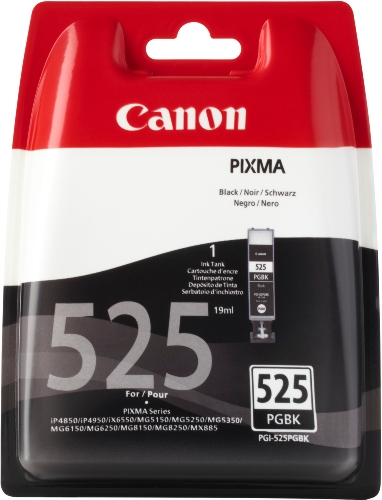 Canon PGI-525 PGBK Original Tintenpatrone, 19ml pigmentschwarz