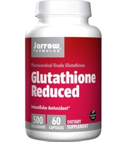 jarrow glutathione reduced uk 500 mg, Veggie Caps you can support your bodys natural detoxification mechanisms and cellular balance.( 1) Glutathione Reduced helps protect cells from oxidative stress.( 1) Reduced Glutathione supports the recycling of antioxidant forms of vitamins C and E.( 1) These vitamins Page 1 - Reviews -