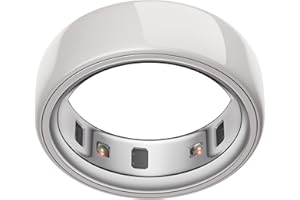 Oura Ring 4 Ceramic Cloud - Talla 8 - Averigua tu Talla Col el Kit de Tallaje