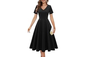 Bridesmay Wedding Guest Dresses 2025 Short Sleeve Modest A-Line Midi Church Tea Party Dress
