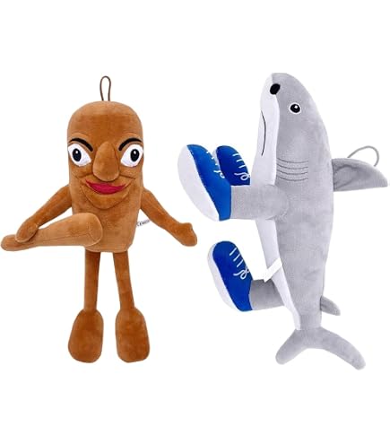 Set De 2 Peluches Italian Brainrot – Ballerina Capuchina Y Capuchino Asesino – Peluches De Meme Viral Tralalero Tralala – Regalo Original Para Fans De Memes Y Coleccionistas