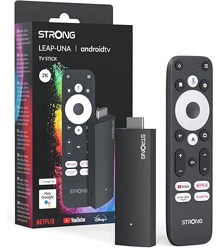 Strong Passerelle multimédia LEAP-NEVE Stick Google TV 4K Chromecast pas cher