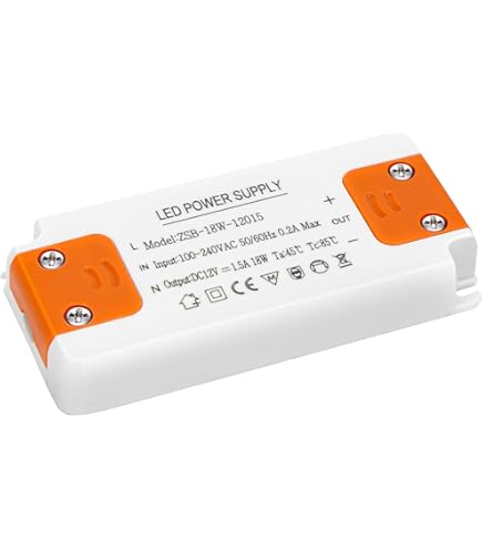Alimentatore 12V 5A 60W DC - Trasformatore Per Luci LED, Plafoniere E Strip, Ingesso 100-240V AC - Foto 6