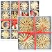 Produktbild com-four® 68-teiliges Strohsterne Set, Ø 6 cm - 10 cm, Christbaumschmuck aus Stroh (68-teilig - Mix3)