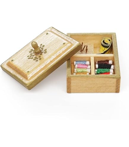 Melody Jane Puppenhaus Nähen Book 1:12 – Miniatur-Nähzubehör Für Puppenhäuser