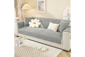 ‎WYJHNLBEDC WYJHNLBEDC Sofa/Couch überzug, Sofabezug L Form/U Form/Ecksofa 3/2/1 Sitzer, Sofa überwurfdecke, Warmer Super Weicher Samt Sofaschoner Decken rutschfest, Sofaschutz Decke Hund Kratzschutz Katze