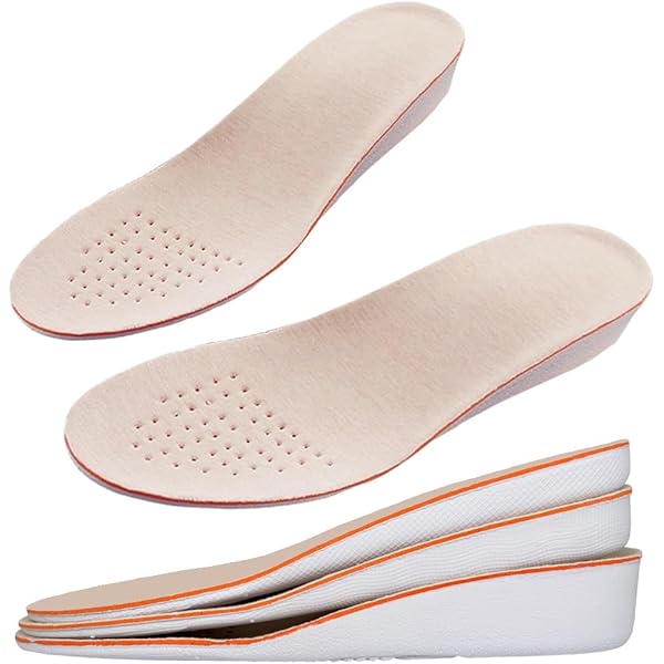 Solette Rialzate Regolabili - +3 +5 +7 Cm Con Cuscino D'Aria | Plantare Resistente Per Uomo E Donna - Foto 2