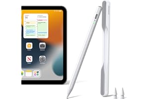 JOYROOM Rysik do iPada Apple 2018-2024, 13 min, szybkie ładowanie, iPad Pencil, czułość na nachylenie i odwzorowanie dłoni do iPad Pro 11''/12,9", iPad 10/9/8/7/6, iPad Mini 6/5, iPad Air 5/4/3