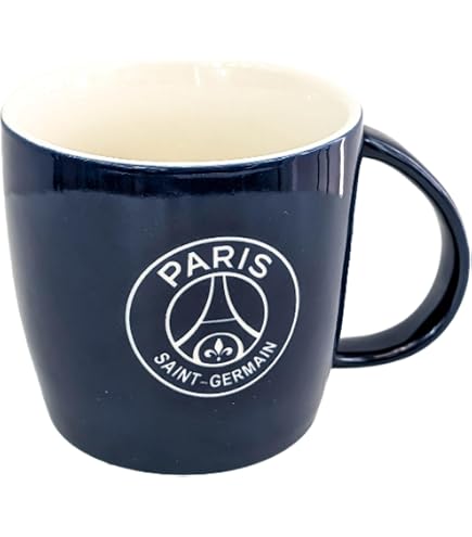 PSG 173PSG501DRE Mug Mixte Enfant, Noir, 1 Unité (Lot De 1 - 4