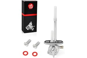 MOTO1988 Benzinhahn Benzinhahn für Yamaha V Star XVS 650 1100 Silverado 650 Royal Star 1300 XVZ 1300 XV 1700 Raptor Warrior Wolverine 350 Moto-4 YFM 200 225 250 350 21V-24500-200 -00 4. WM-24500-10-00