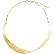 BREIL Collezione RETWIST Orecchini A Cerchio In Acciaio Color Oro, Design Sinuoso, Chiusura A Farfalla, Regalo Donna