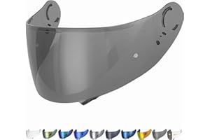 Everalo Visiere Casque Compatible avec Shoei GT Air - GT Air 2 - Neotec - Opticson - Cns 1 - Visière Ecran Pinlock Ready - Anti-Rayures
