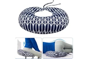 Mybow BBL Pillow After Surgery Brazilian Butt Lift Pillow Post Surgery Recovery for Sitting Sleeping Driving Booty Butt Pillows for Women Lumbar Back Hip Cushion Seat Support Foam BBL Wedge Pillow