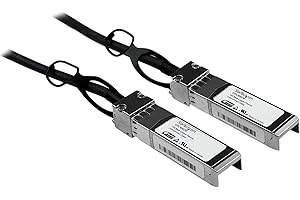 StarTech.com Cisco SFP-H10GB-CU2M Compatible 2m 10G SFP+ to SFP+ Direct Attach Cable Twinax - 10GbE SFP+ Copper DAC 10 Gbps Low Power Passive Transceiver Module DAC Firepower ASR920 (SFPCMM2M)