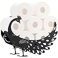BTSKY Portarrollos De Papel Higiénico De Metal, Estilo Animal