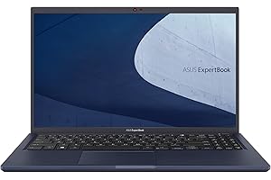 ASUS ExpertBook B1 B1500CEAE, Notebook Business in Alluminio, 1.3 kg, 15,6" FHD Anti-Glare, Intel i7-1165G7, RAM 8GB DDR4, 512GB SSD PCIE, Intel Iris Xe, Windows 11 Pro, Nero