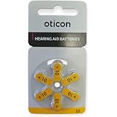 Oticon 10 Numara İşitme Cihazı Pili (10 Paket)