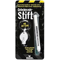Simba Secret Notes Pen – Geheime Inkt Pen Met UV-Licht, Paars, Voor Kinderen Vanaf 6 Jaar, Topgeheim Berichten Sturen