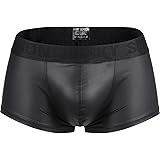 WFRAU Herren Slim Fit Boxershorts Männer Push Up Unterwäsche Unterhosen Teenager Jungen Komfortabel Retroshorts Niedrige Tail