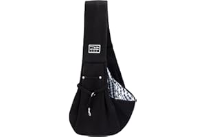 QH-SHOP Tragetücher Hunde Kleine Katze Haustiere Schultertasche Hunde Frei Reisetasche mit Fronttasche Pet Bag für Spaziergang Draussen, Hundetragebeutel bis 5kg