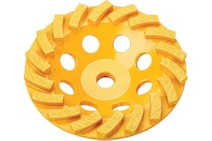 DEWALT Grinding Wheel, Diamond Cup, 7-Inch (DW4773T)