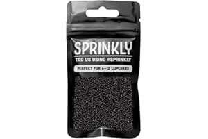 SPRINKLY - Matt 100's & 1000's - Black - 30g