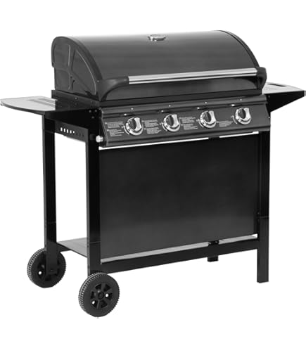 Barbecue A Gas Campingaz Serie 2 Classic - 2 Fuochi, 7.5 KW, Griglia Ghisa, Coperchio, Ruote, Nero/Grigio - Foto 2
