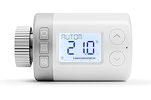 Honeywell Home - HR27 - Vanne de Thermostat de Radiateur Intelligent HR 27 ECO ETRV Vanne de Radiateur Thermostatique Programmable-Contrôleur de Chauffage Central Intelligent Numérique Blanc