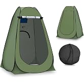 Camping Dressing Shower Tent, Sunlight Resistant Dressing Cabinet, Waterproof Design, Toilet Cabin, With Carrying Bag, Easy K
